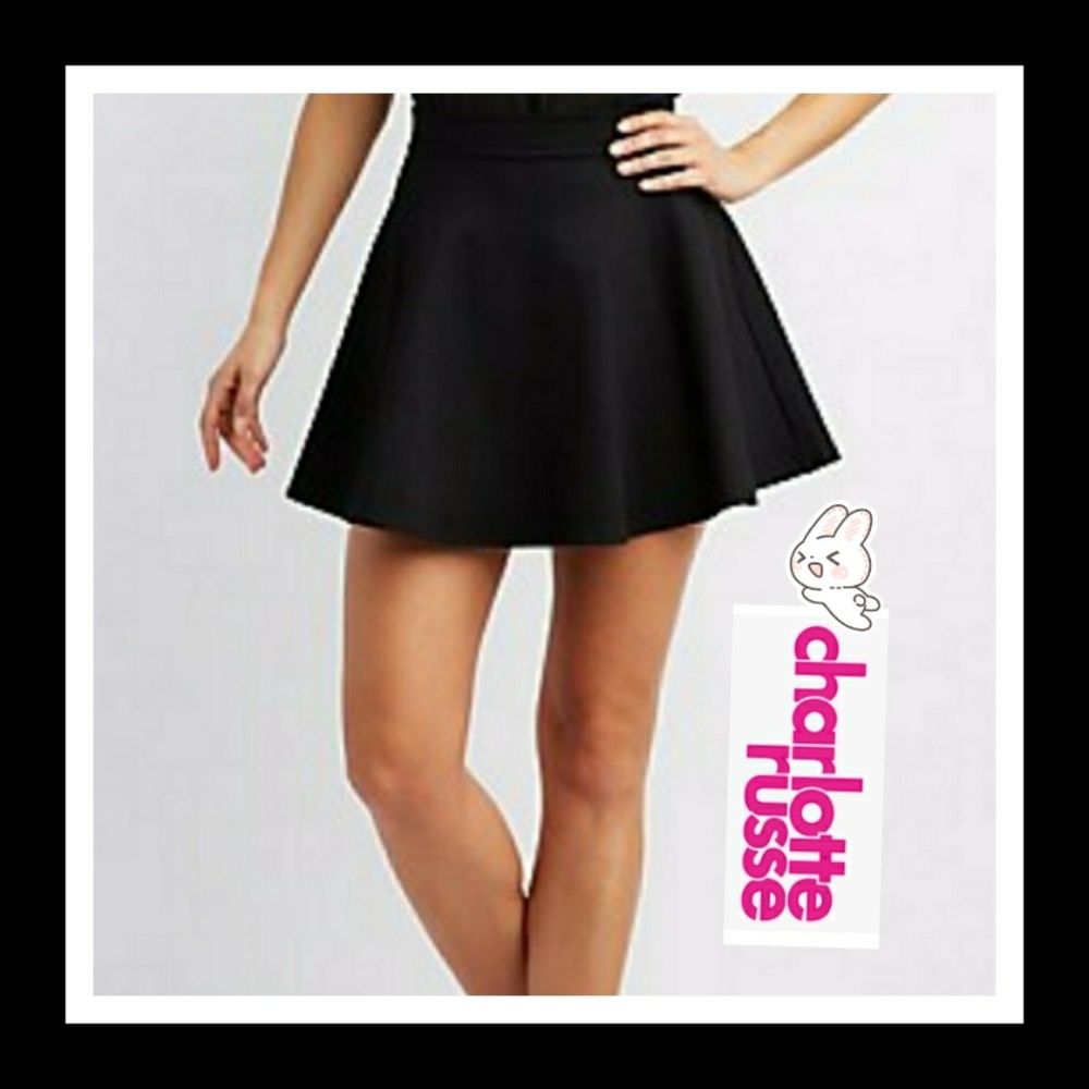 Ponte Knit Skater Skirt